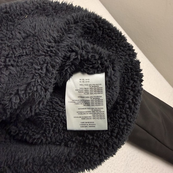 Levi's Men's Black Sherpa Lined Softshell Hooded Jacket Size Medium - Picture 6 of 10